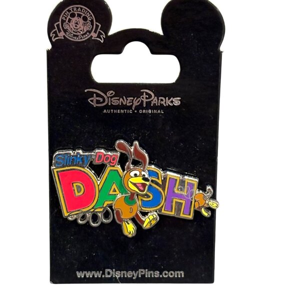 Disney Parks Slinky Dog Dash Collectible Enamel Pin - Picture 1 of 3
